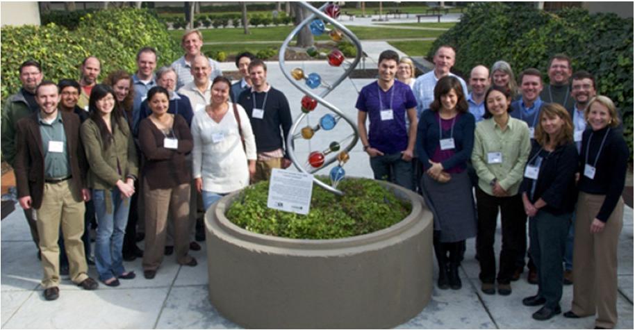 Picture of Biology and Chemistry Departments "Adopt" a Genome